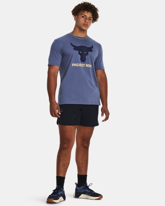 Men's Project Rock Unstoppable Shorts, Black, pdpMainDesktop image number 2
